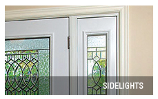 Entrance door sidelights