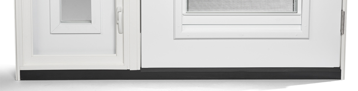 Continuous door sill