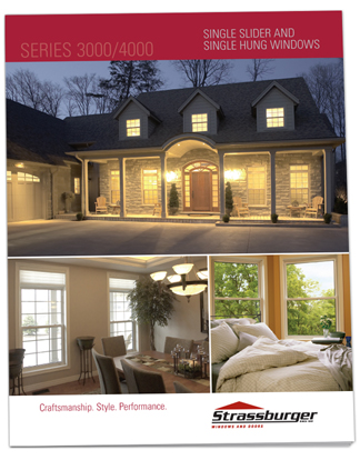 Single Slider and Single Hung brochure