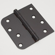 Oil rubbed bronze door hinge