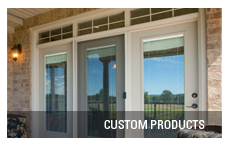 Terrace door custom products