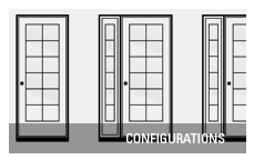 Entrance door configurations