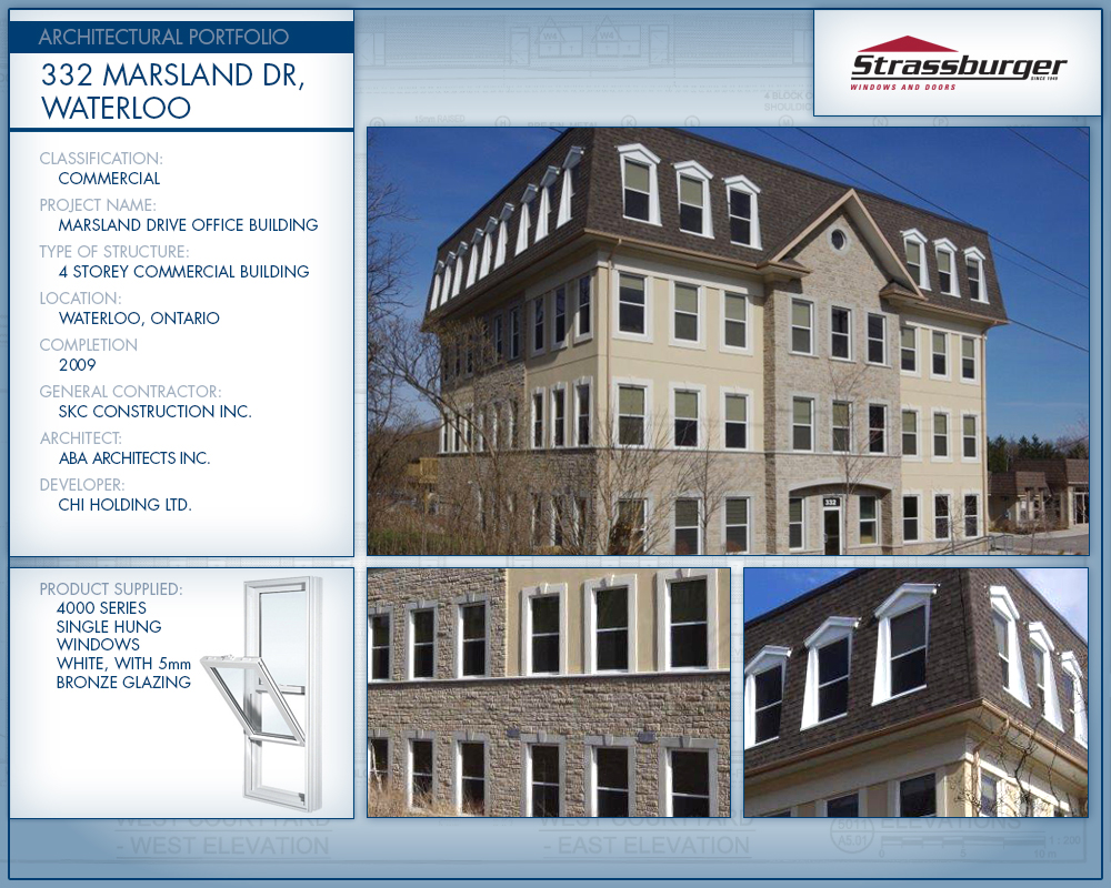 architectural portfolio commercial strassburger