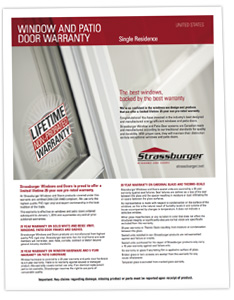 US Window and Patio Door Warranty