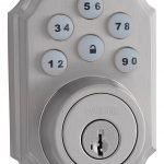 Smart Code deadbolt - Satin Nickel