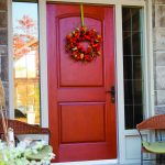 Entrance Door - Red single