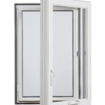 3830 Casement window inside open