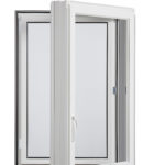 5000 Casement window inside open