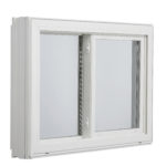 5300 Double Slider window outside