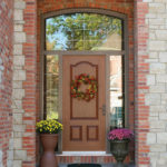 Entrance door installation