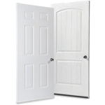 Entrance doors white