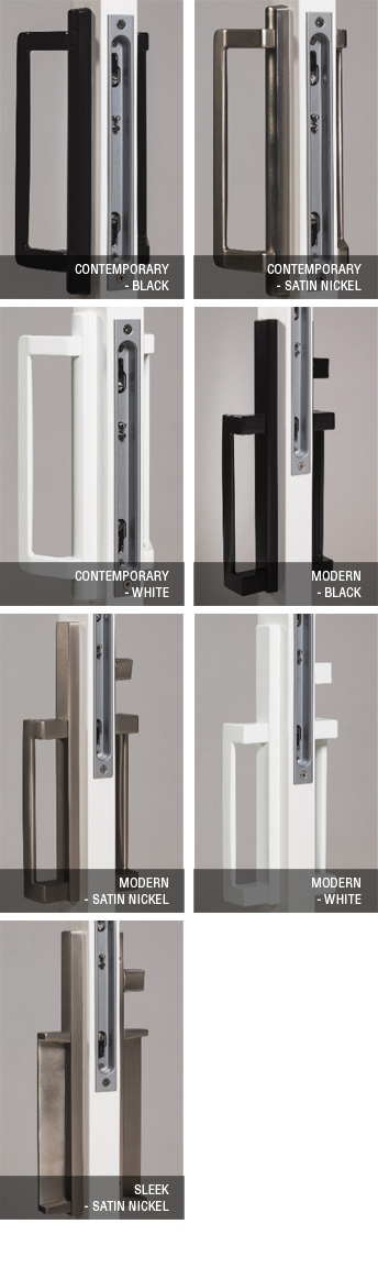 Patio door hardware